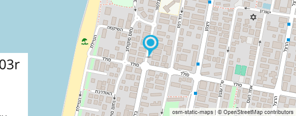 מפת הגעה אל ד"ר יפים חיים שטארקר