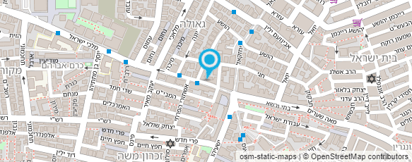 מפת הגעה אל א.ש. סיעוד ורווחה