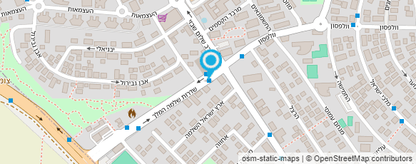 מפת הגעה אל אילן הספקה טכנית