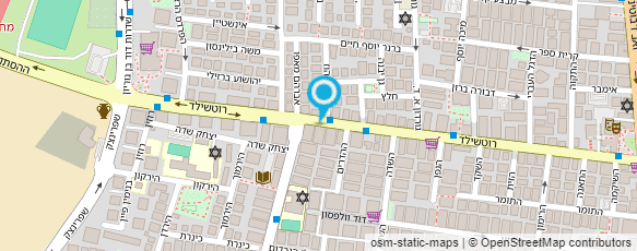 מפת הגעה אל כלבו אסתי