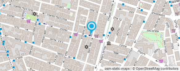 מפת הגעה אל אייזקס דניאל עיצוב פנים