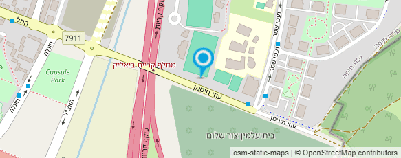 מפת הגעה אל בית עלמין צור שלום