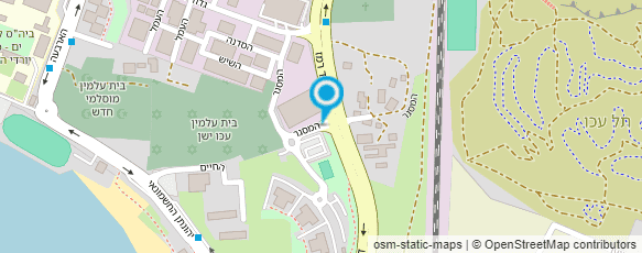 מפת הגעה אל בית עלמין עכו הישן