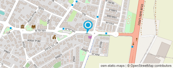 מפת הגעה אל ד"ר אורית שאשה