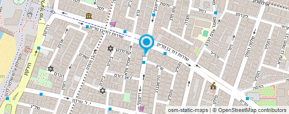 מפת הגעה אל עו"ד גרייפנר יורם