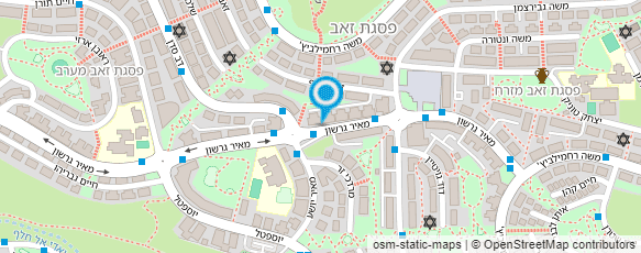 מפת הגעה אל פרוכטר מיגל מורה דרך