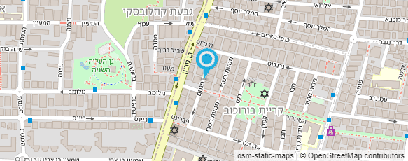 מפת הגעה אל עו"ד אטיאס יחיאל