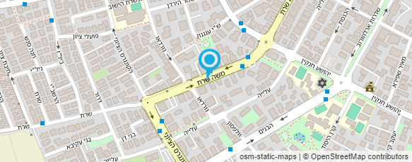 מפת הגעה אל מרכז חב"ד