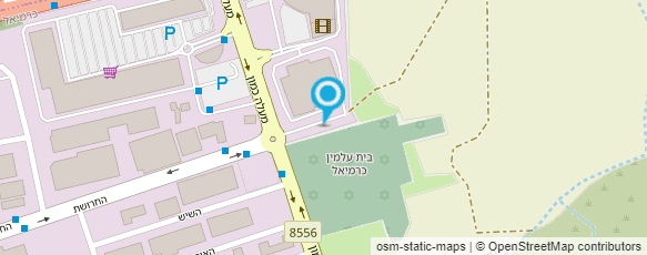 מפת הגעה אל בית עלמין כרמיאל