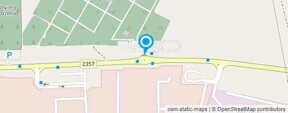 מפת הגעה אל בית עלמין באר שבע החדש