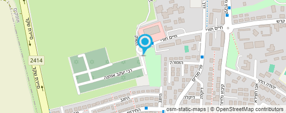 מפת הגעה אל בית עלמין אופקים