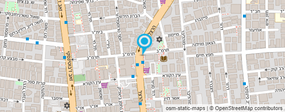 מפת הגעה אל אברהם חיים