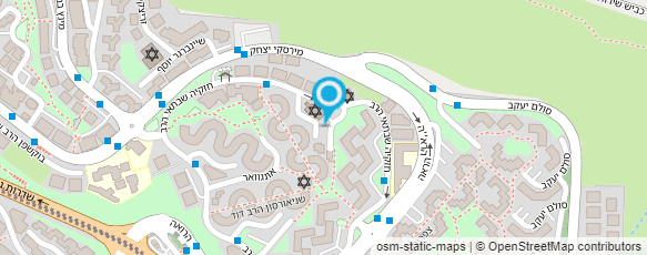 מפת הגעה אל איזנבך רפואת המדרס