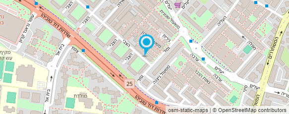 מפת הגעה אל עו"ד מוסקוביץ' זאב