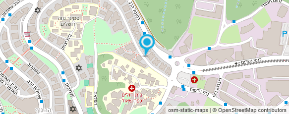 מפת הגעה אל עו"ד גולדברג דוד נפתלי