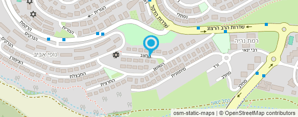 מפת הגעה אל עו"ד אייזן דוד