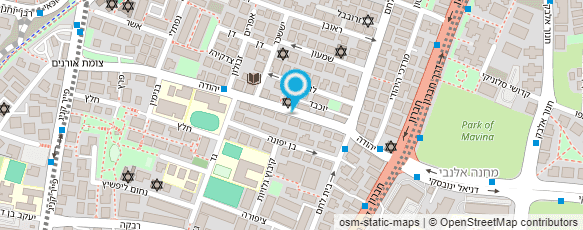 מפת הגעה אל גרינברג נילי