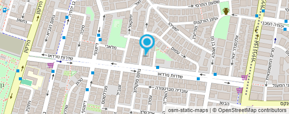 מפת הגעה אל פלאפל ג'ינה