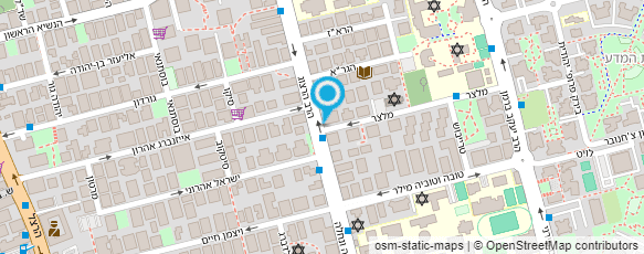 מפת הגעה אל דולצ'ה מיה-שרית עוגות מעוצבות