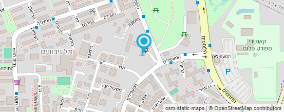 מפת הגעה אל עדת ישורון לעילוי נשמות חללי צה"ל