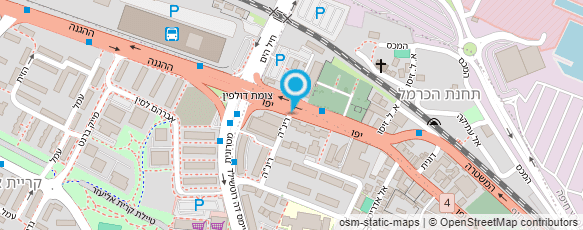 מפת הגעה אל פרופ' גרזוזי חנא גוני