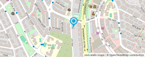 מפת הגעה אל עו''ד אביטל אלקסלסי רחלה