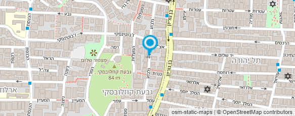 מפת הגעה אל עו"ד ויטלזון צלילית