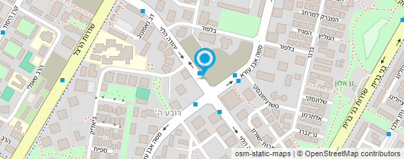 מפת הגעה אל בלינצ'ס קפה