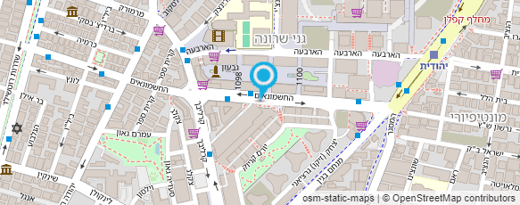 מפת הגעה אל עו"ד חיון בנימין