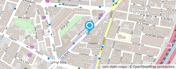 מפת הגעה אל עו"ד פרלמן עמית