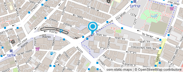 מפת הגעה אל עו"ד זיו - אב יהודית