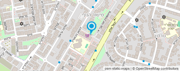 מפת הגעה אל בית מאפה פטיסרי