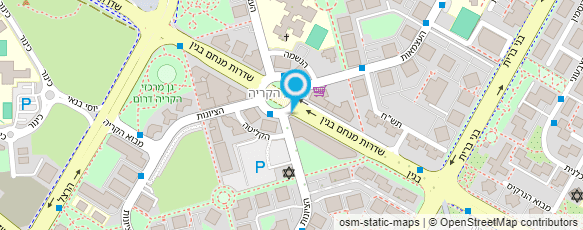 מפת הגעה אל ש.ר. שיווק מספרות