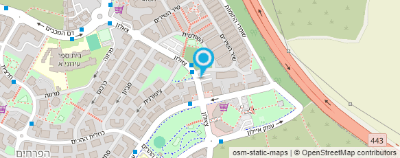 מפת הגעה אל ש.ר שיווק מספרות בע"מ