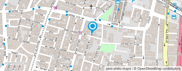 מפת הגעה אל הוסטל ק.ט.ב