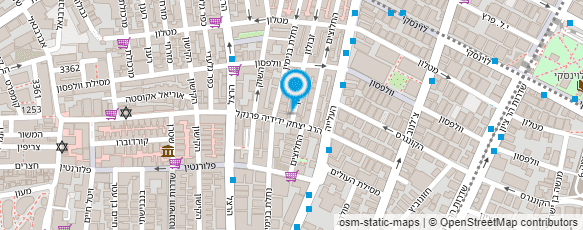 מפת הגעה אל מתנס אינטראקטיב