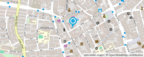 מפת הגעה אל מאיר גבריאל מוצרי קונדיטוריות