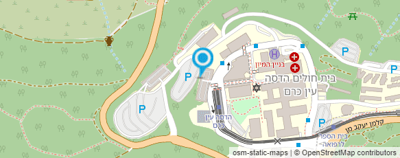 מפת הגעה אל פרופ' יעקוב סוסנה