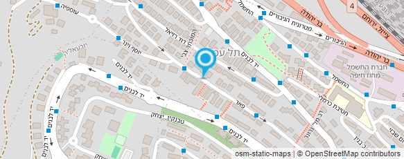 מפת הגעה אל המלונה- בית אבות לכלבים