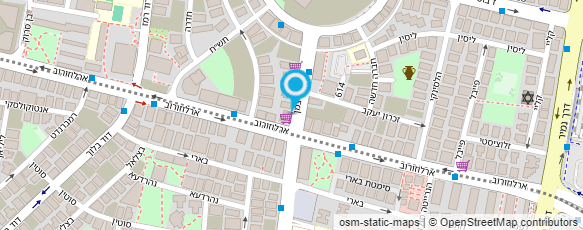 מפת הגעה אל סביון אסטרטגיות עסקיות בע"מ