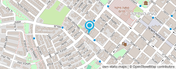 מפת הגעה אל בילטק תשתיות ותקשורת ישראל בע"מ