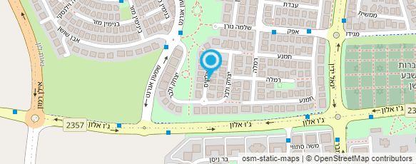 מפת הגעה אל רוגע המים