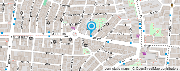 מפת הגעה אל פנינה בניית ציפורניים