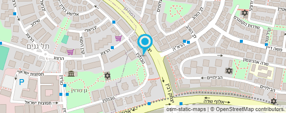 מפת הגעה אל צבינרי מיכאל