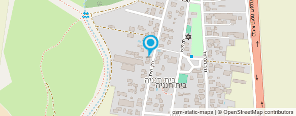 מפת הגעה אל מחסני מורג - חוף הכרמל