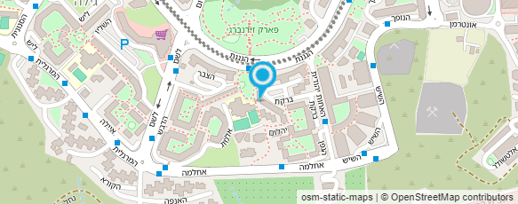 מפת הגעה אל מוניות העיר