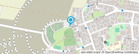 מפת הגעה אל בית עלמין אליכין