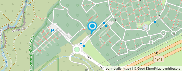 מפת הגעה אל בית עלמין אורנית