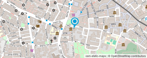 מפת הגעה אל עו"ד קפוסטין דוד