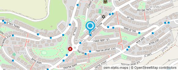 מפת הגעה אל פלאפל אבדר